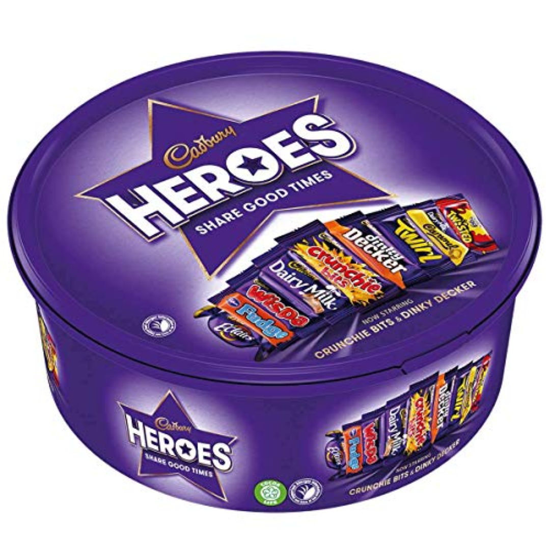 CADBURY HEROES 600G